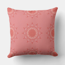 Pfirsich-Mod-Mandala Kissen