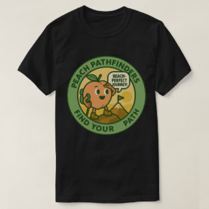 Pfirsich Pfadfinder Finden Sie Ihren Weg T-Shirt