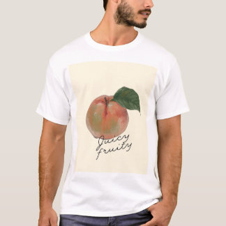 Pfirsich ; Saftig & Fruchtig T-Shirt