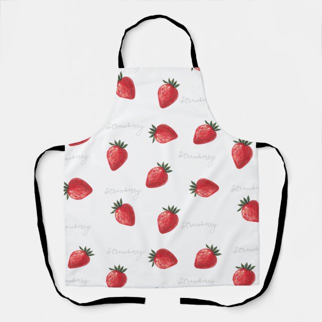 Pfirsich-Strawberry Schürze (Vorderseite)