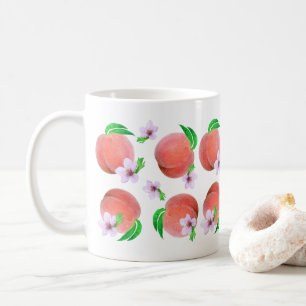 Pfirsich-Tasse Kaffeetasse