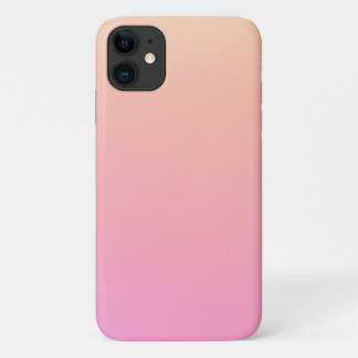 Pfirsich und rosa Farbverlauf Case-Mate iPhone Hülle