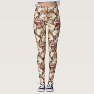 Pfirsich Workout Callalilien Ästhetische Geschenke Leggings