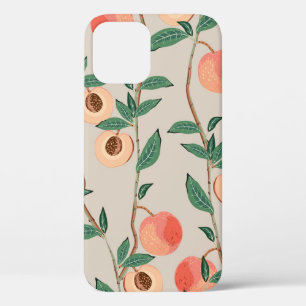 Pfirsichbäume mit Blätter und Früchten auf einem l Case-Mate iPhone Hülle