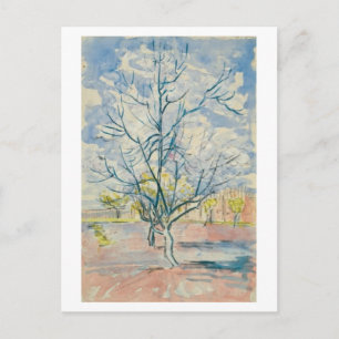Pfirsichbäume Van Gogh Fine Art Postkarte