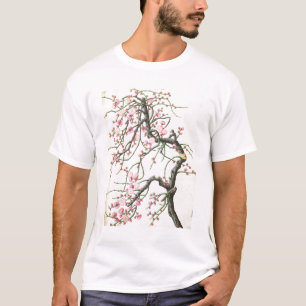 Pfirsichblüte (Farbe auf Papier) T-Shirt