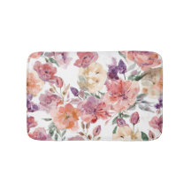 Pfirsichblüten Aquarell Blumen Botanische Blüten