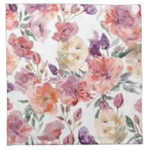 Pfirsichblüten Aquarell Blumen Botanische Blüten