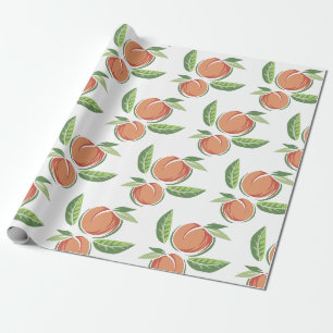 Pfirsiche Geschenkpapier