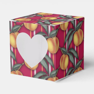 Pfirsiche Geschenkschachtel