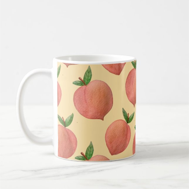 Pfirsiche Kaffeetasse (Links)