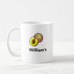 Pfirsiche Klassische Tasse