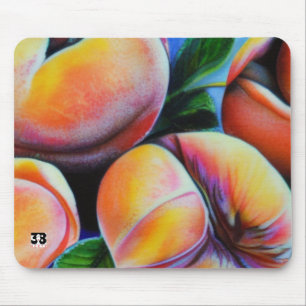 Pfirsiche Mousepad