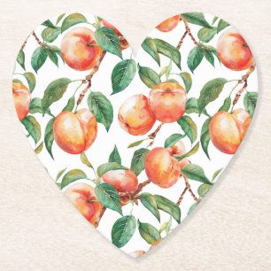 Pfirsiche Obst Untersetzer