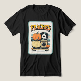 Pfirsiche Platten Tri-Blend Shirt