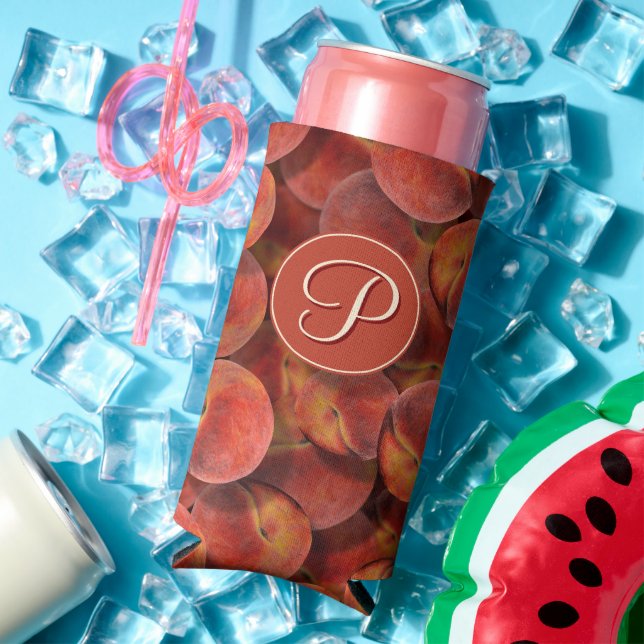 Pfirsiche Slim Can Cooler Selters Dosenkühler (In Situ Sommer)