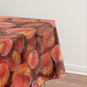 Pfirsiche Tischdecke
