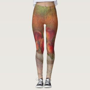 Pfirsiche (von Pierre-Auguste Renoir) Leggings