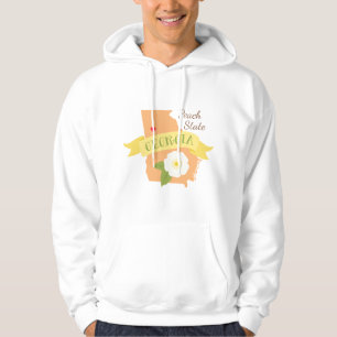 Pfirsichel-Staat Hoodie
