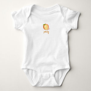 pfirsichfarben baby strampler