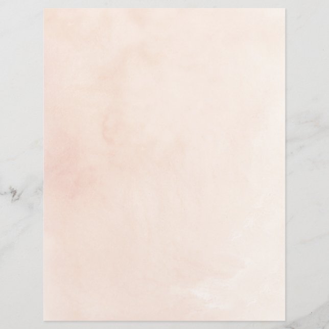 Pfirsichfarbenes Pink-Aquarellpapier (Vorderseite)