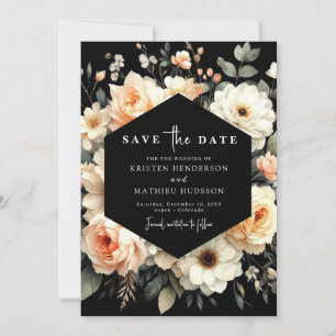 Pfirsichhochzeit Save The Date