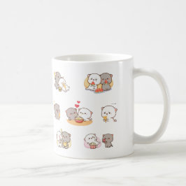 Pfirsichkatze Kaffeetasse