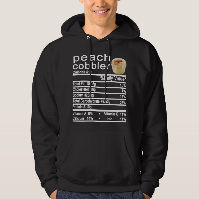Pfirsichkobil Hoodie (Vorderseite)