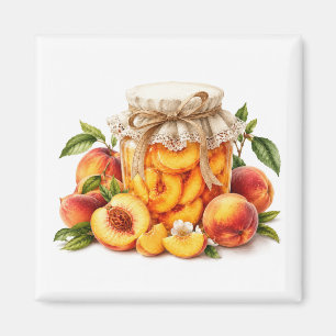 Pfirsichmarmelade Magnet  