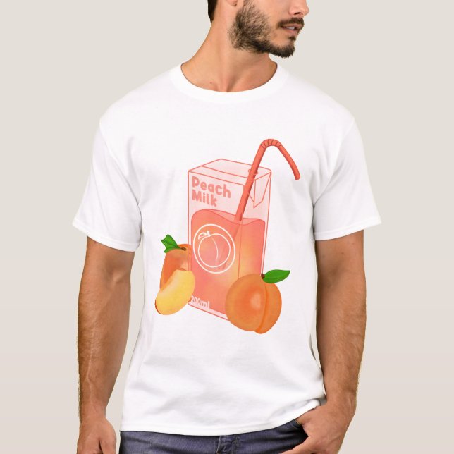 Pfirsichmilch T-Shirt (Vorderseite)