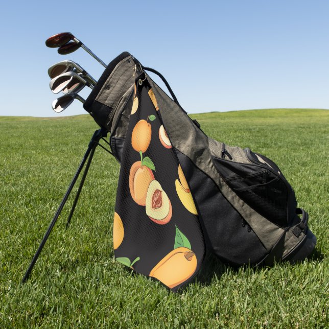 Pfirsichmuster 5 golfhandtuch (Gras)