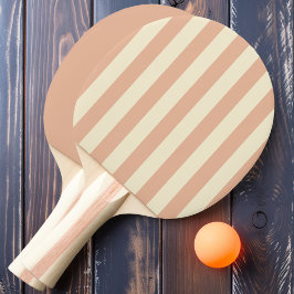 Pfirsichpfirsichstreifen und fest tischtennis schläger