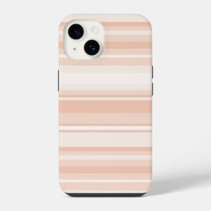 Pfirsichstreifen iPhone 14 Hülle
