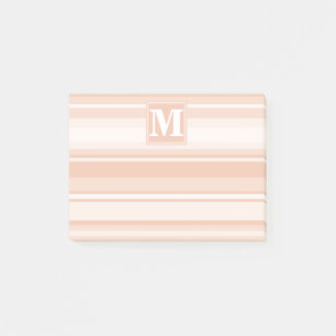 Pfirsichstreifen Post-it Klebezettel