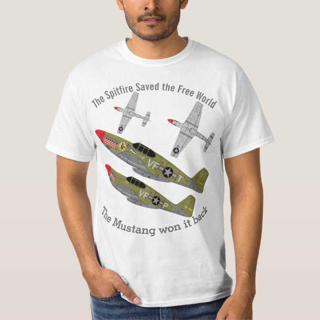 Pfive1 P-51 Sieger T-Shirt (Vorderseite)