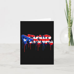 Pfknr Puerto Rico Flagge Graffiti Coquí Erbe  Karte