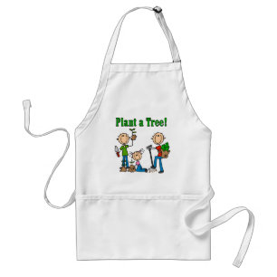 Pflanz-einen-Baum-T-Shirts und Geschenke Schürze