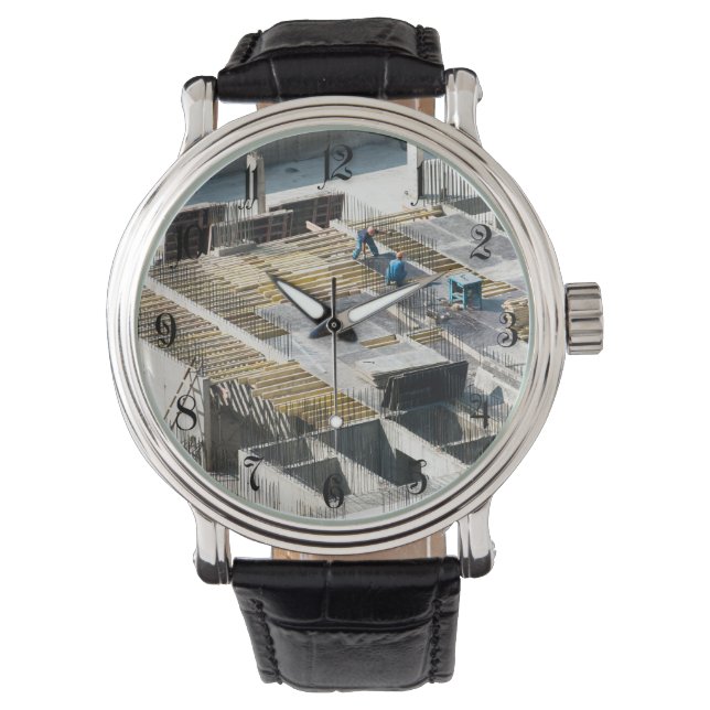 Pflanzbau Armbanduhr (Vorderseite)