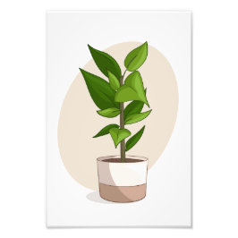 Pflanze 1 in Vector Poster Print von My Sims CC