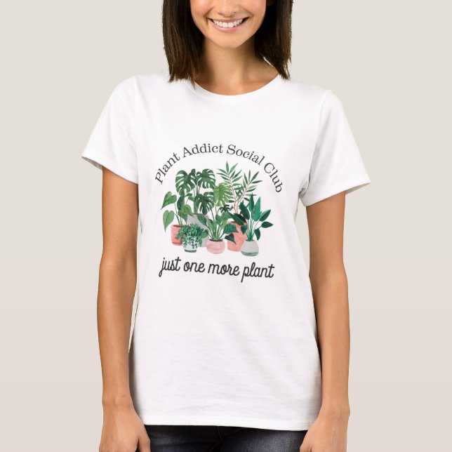 Pflanze Addict Social Club T-Shirt (Vorderseite)