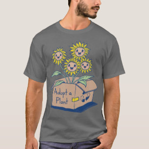 Pflanze adoptiert T-Shirt