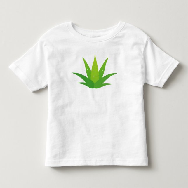Pflanze alovera T-Shirt  (Vorderseite)