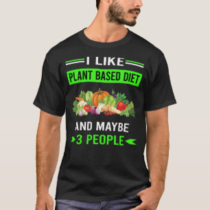 Pflanze auf der Grundlage Veganer Vegetarier Vegan T-Shirt
