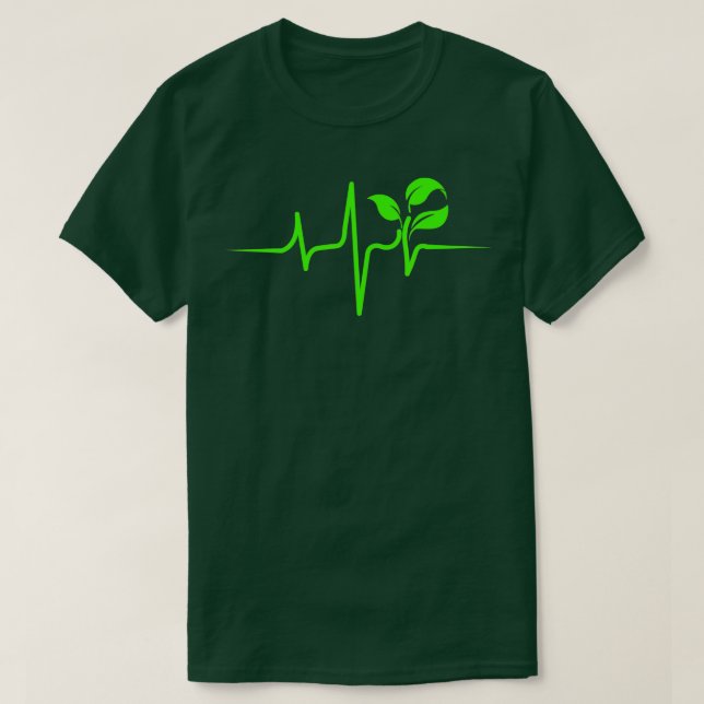 Pflanze auf der Grundlage von Lebensmitteln, Vegan T-Shirt (Design vorne)
