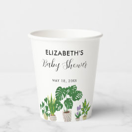 Pflanze Babydusche Grünpflanzen Botanisch Pappbecher