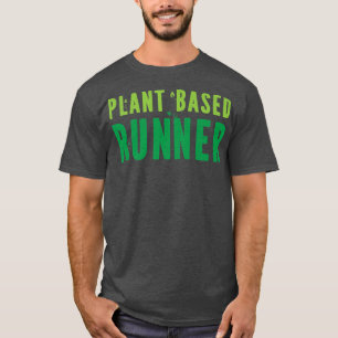 Pflanze-basierter Runner-Marathon Vegan Vegetari T-Shirt
