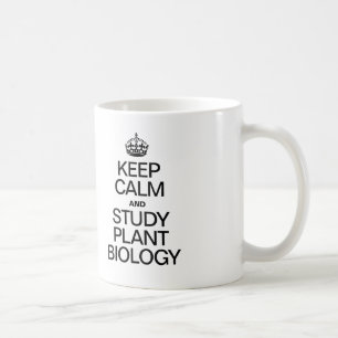 PFLANZE-BIOLOGIE behalt CALM UND STUDY Kaffeetasse