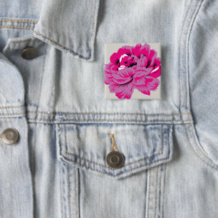Pflanze, Blume, Blütenblätter, Rosa, Magenta, Schr Button