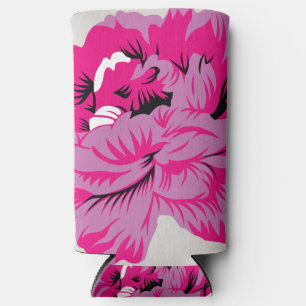 Pflanze, Blume, Blütenblätter, Rosa, Magenta, Schr Selters Dosenkühler