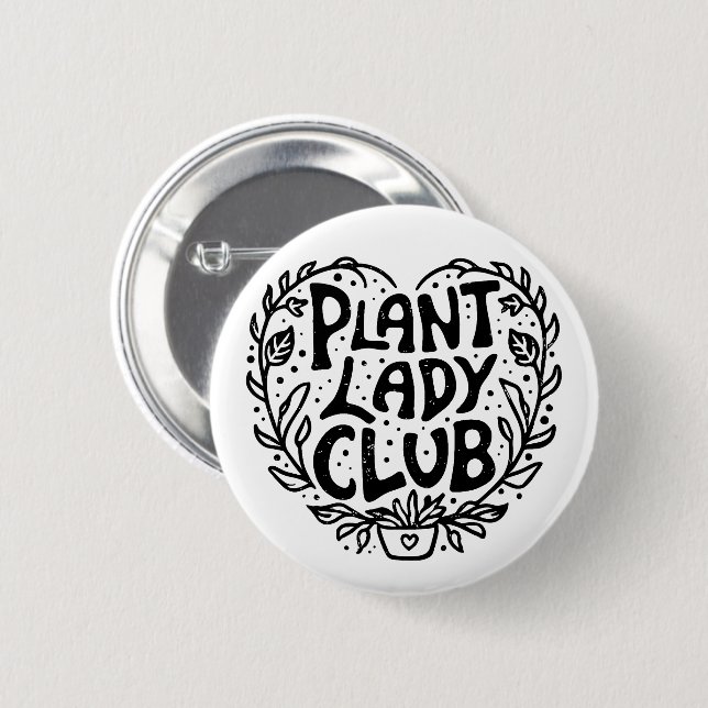 Pflanze Button (Vorne & Hinten)
